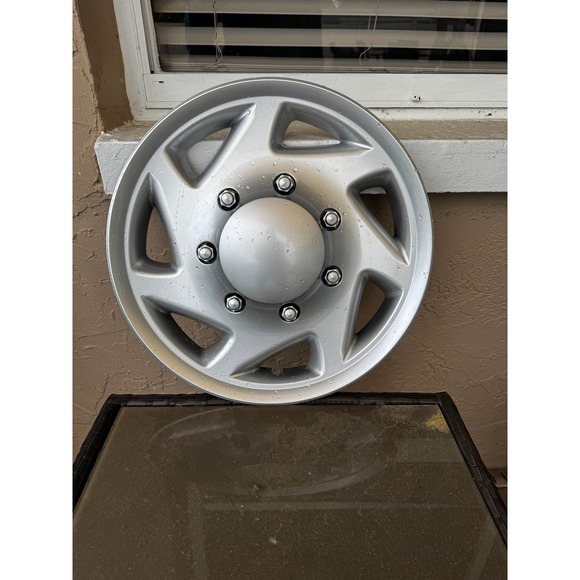 Unbranded Other - Silver 16 Inch 8 Lug Hubcap Wheel Cover Replacement YL-002 7 Spoke Design